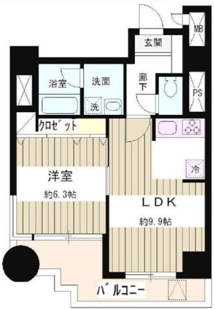 グリーンコートの物件間取画像